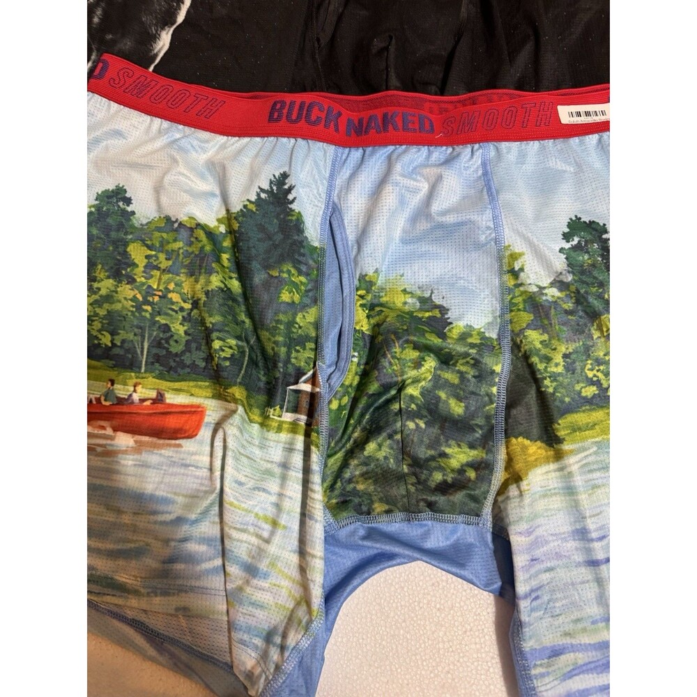 Duluth Boxers Size 4X Buck Smooth 3 Pair New Raccoon, Ski, Wolf - Picture 7 of 16